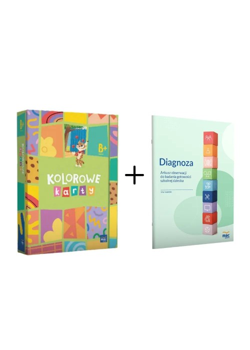 Superpakiet Kolorowe karty Poziom B+ + Diagnoza...