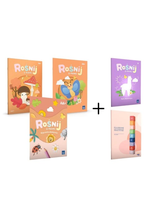 Superpakiet Rośnij z nami Poziom A i A+. Karty...