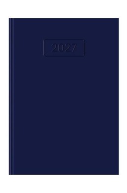 Kalendarz 2027 szefa A4 dzienny granatowy HERLITZ