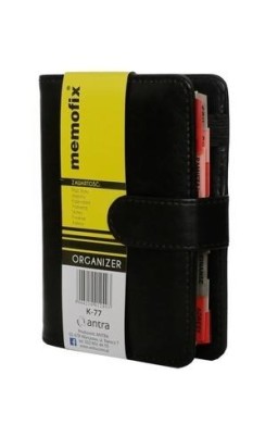 Organizer 2027 Memofix A6 K czarny