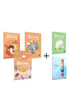 Superpakiet Rośnij z nami. A i A+ + Karty pracy...