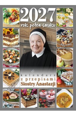 Kalendarz 2027 Rok pełen smaku