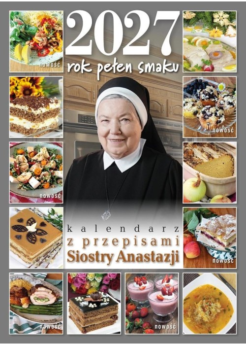 Kalendarz 2027 Rok pełen smaku