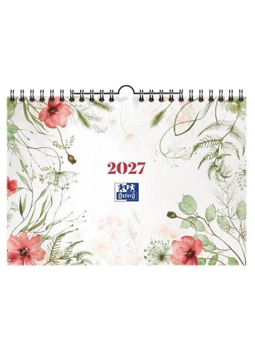 Kalendarz 2027 ścienny Herbal OXFORD