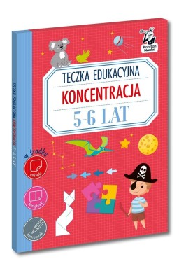 Teczka edukacyjna Koncentracja 5-6 lat Kapitan...