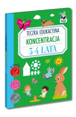 Teczka edukacyjna Koncentracja 3-4 lata Kapitan...