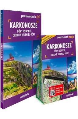 Karkonosze 2w1 light: przewodnik + mapa