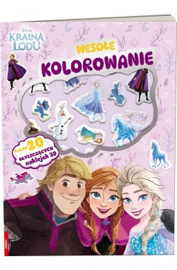 Disney Kraina Lodu. Wesołe kolorowanie