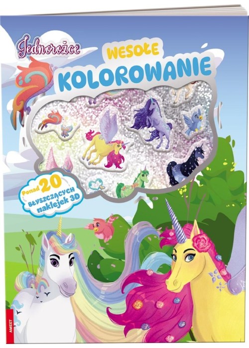 Jednorożce. Wesołe kolorowanie