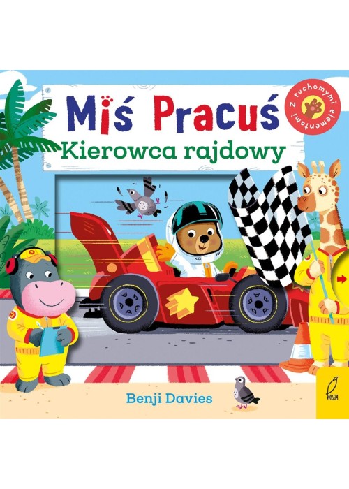 Miś Pracuś. Kierowca rajdowy
