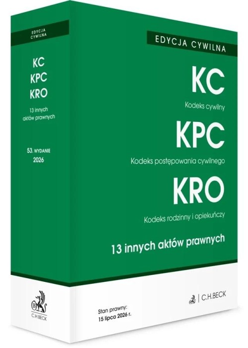 Edycja Cywilna. Kodeks cywilny. Kodeks... w.53