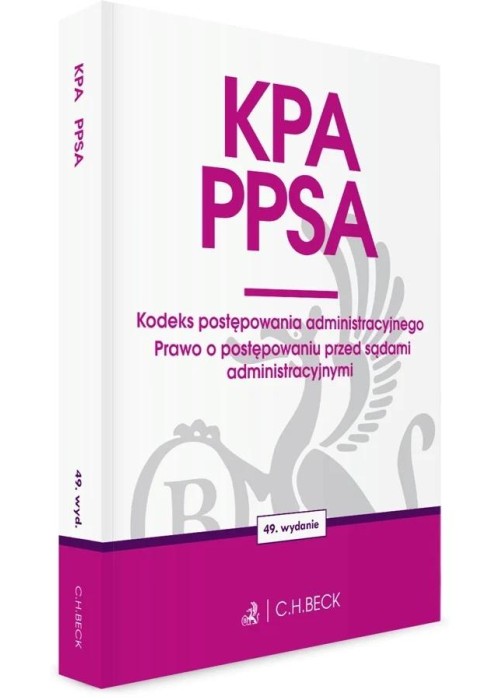 KPA. PPSA. Kodeks postępowania administracyjnego..