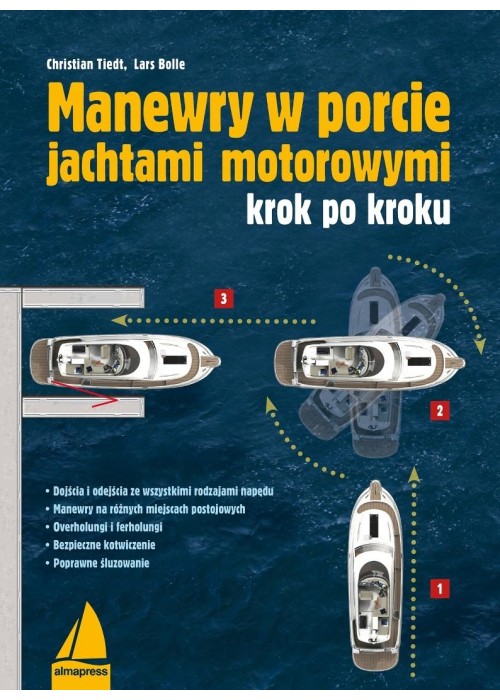 Manewry w porcie jachtami motorowymi krok po kroku