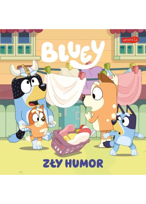 Bluey. Zły humor. Moja czytanka