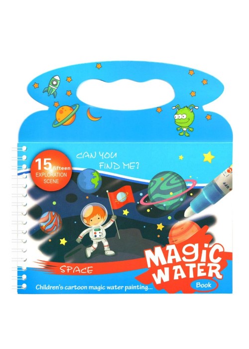 Magic Water Book. Space