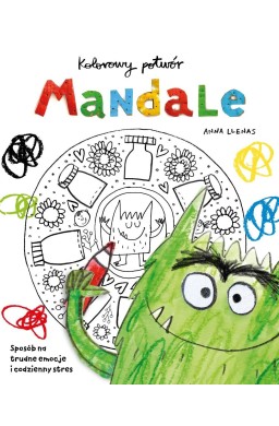 Kolorowy potwór. Mandala