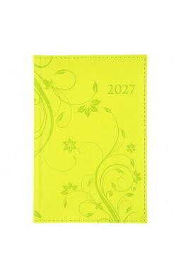 Terminarz 2027 dzienny B6 kwiaty pastele MIX