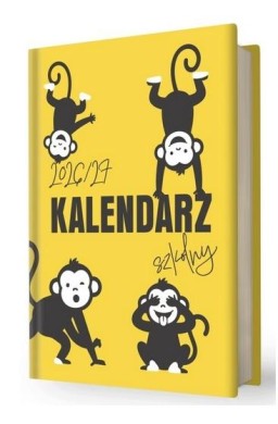 Kalendarz 2026/27 szkolny tygodniowy Małpki