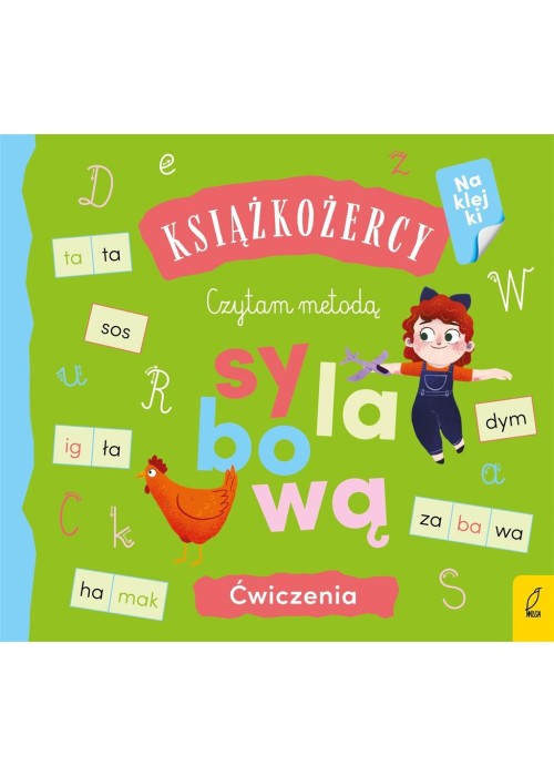 Książkożercy. Czytam metodą sylabową. Ćwiczenia