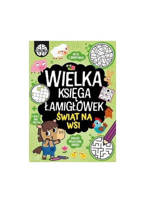 Wielka księga łamigłówek. Świat na wsi