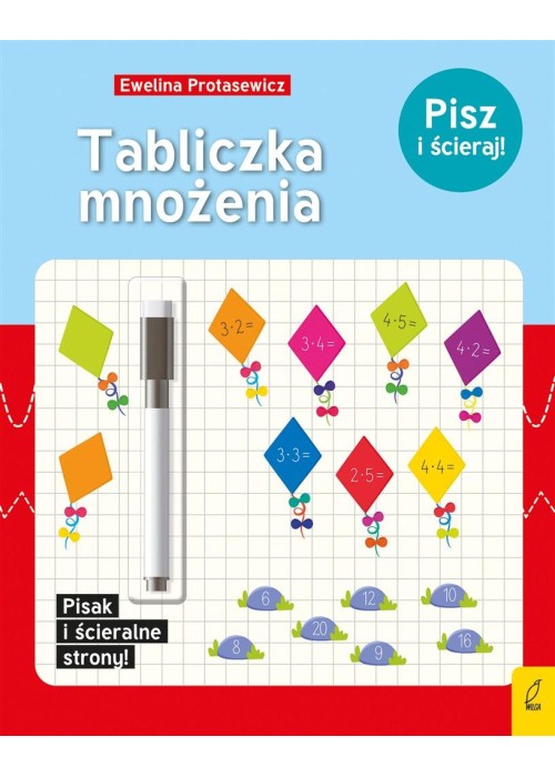 Pisz i ścieraj. Tabliczka mnożenia