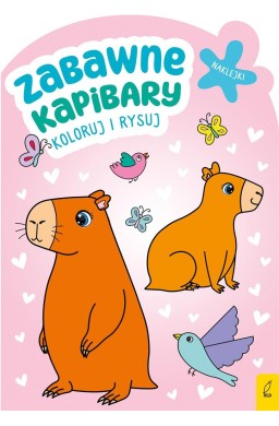 Koloruj i rysuj. Zabawne kapibary