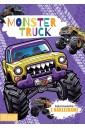 Monster Truck. Kolorowanka z naklejkami