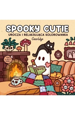 Spooky Cutie. Urocza i relaksująca kolorowanka