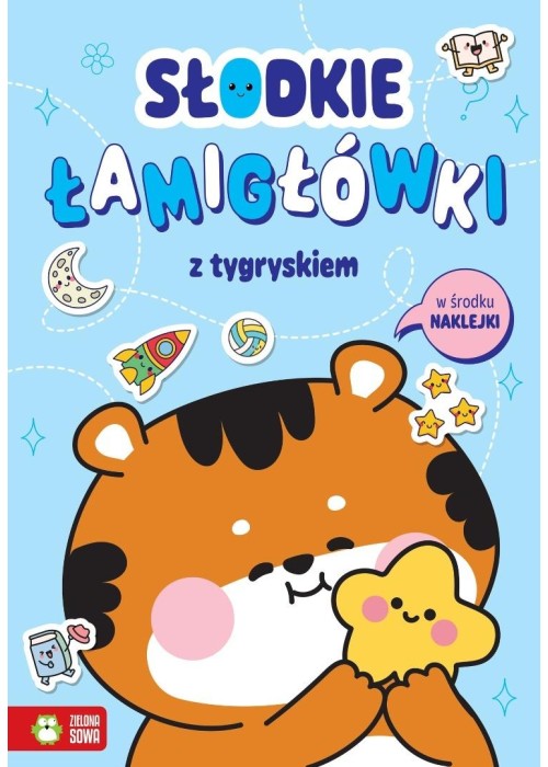 Słodkie łamigłówki z tygryskiem