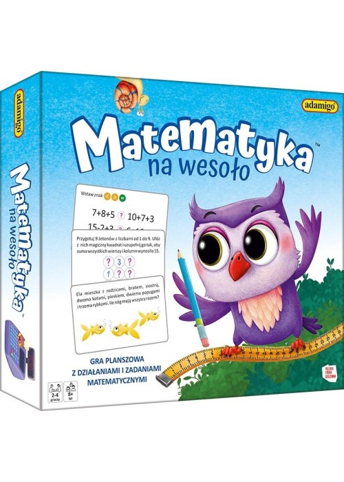 Matematyka na wesoło - gra edukacyjna