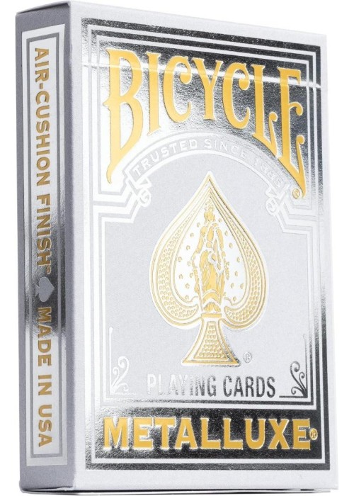 Karty Metalluxe Silver BICYCLE