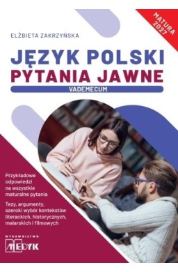 Język Polski Pytania Jawne Vademecum matura 2027