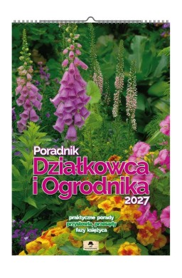 Kalendarz 2027 A3 ścienny poradnik działkowca