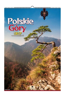 Kalendarz 2027 A3 ścienny Polskie Góry
