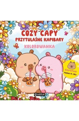 Cozy Capy. Przytulaśne kapibary. Kolorowanka