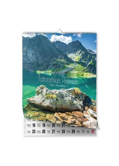 Kalendarz 2027 ścienny 23x30,5cm Tatrzańskie...