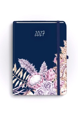 Kalendarz 2027 Botanical B5 dzienny luna
