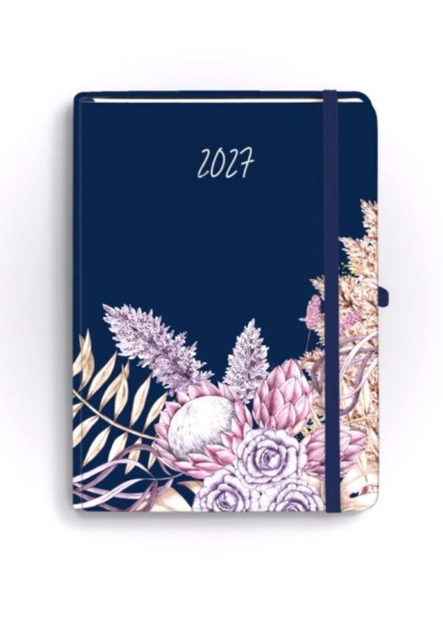 Kalendarz 2027 Botanical B5 dzienny luna