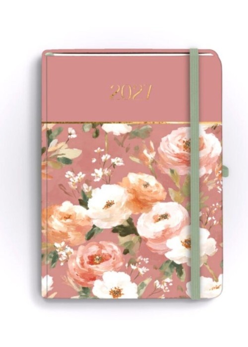 Kalendarz 2027 Botanical A5 dzienny aura