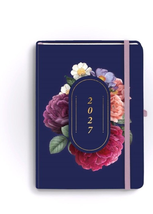 Kalendarz 2027 Botanical B6 dzienny blask