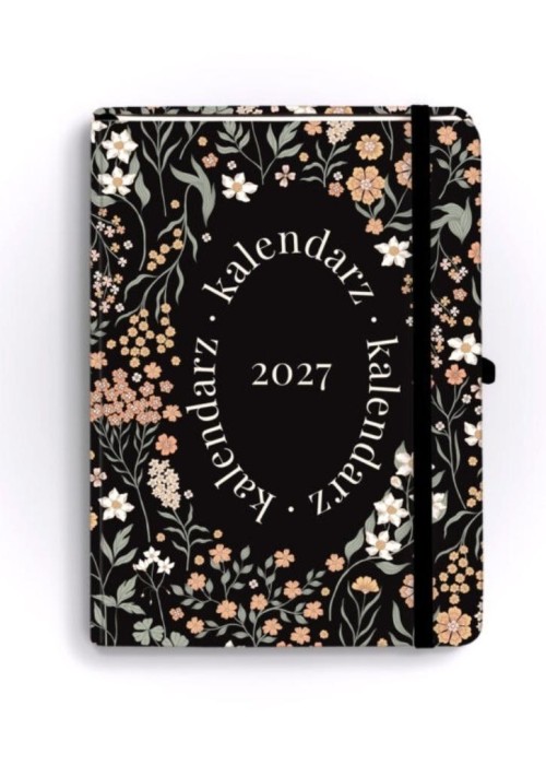 Kalendarz 2027 Botanical B6 dzienny bukiet