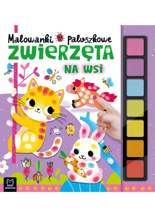 Malowanki paluszkowe. Zwierzęta na wsi