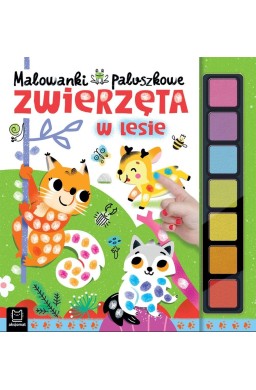 Malowanki paluszkowe. Zwierzęta w lesie