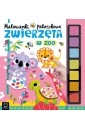 Malowanki paluszkowe. Zwierzęta w zoo