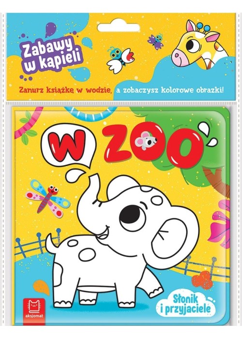 Słonik i przyjaciele. W zoo. Zabawy w kąpieli