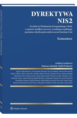 Dyrektywa NIS2. Komentarz