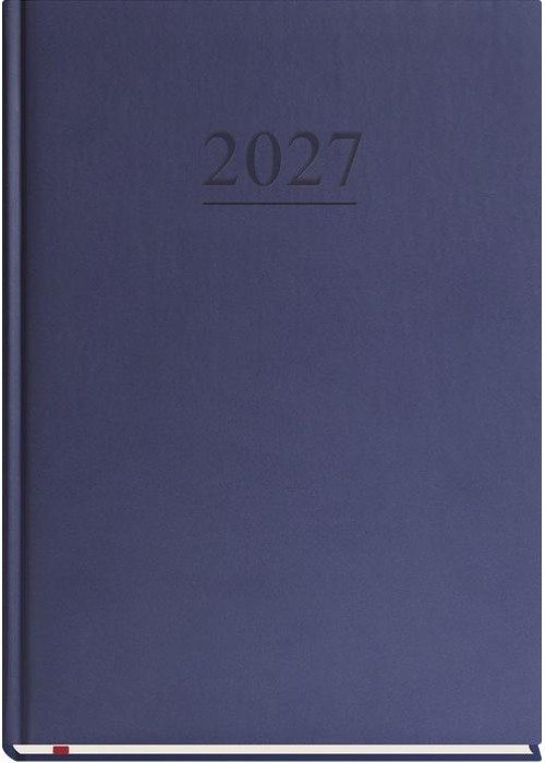 Terminarz 2027 A4 tygodniowy uniwersalny granat