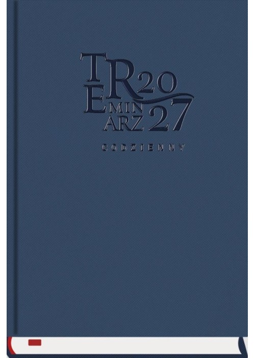 Terminarz 2027 A5 Codzienny granat