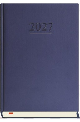 Terminarz 2027 A5 dzienny Menadżera granat