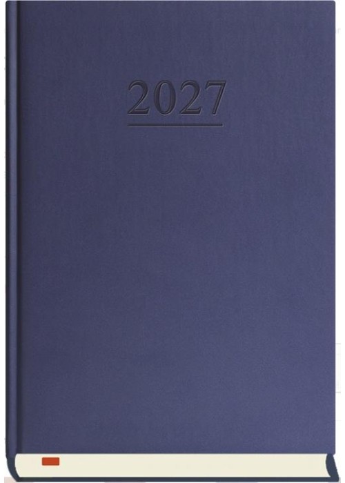 Terminarz 2027 A5 dzienny Menadżera granat